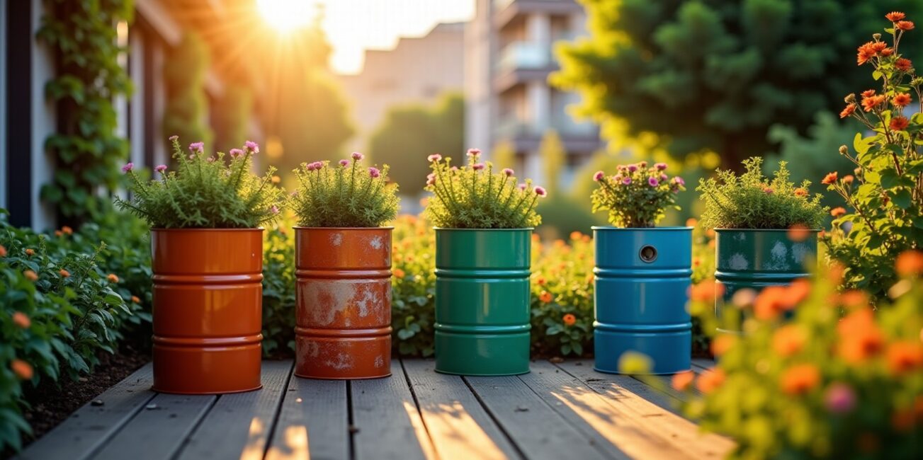 Idées ingénieuses et écologiques pour réutiliser vos bidons de pétrole vides