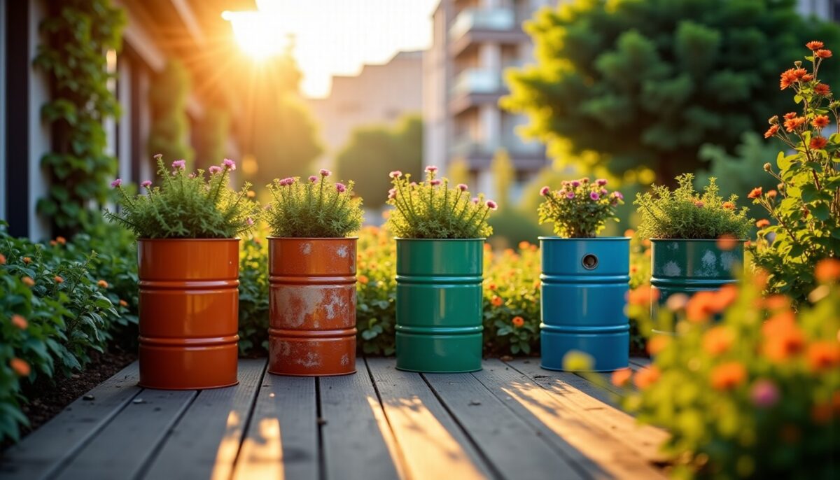 Idées ingénieuses et écologiques pour réutiliser vos bidons de pétrole vides