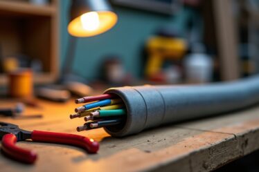 Quelle quantité de câbles peut accueillir une gaine de 40 mm ?