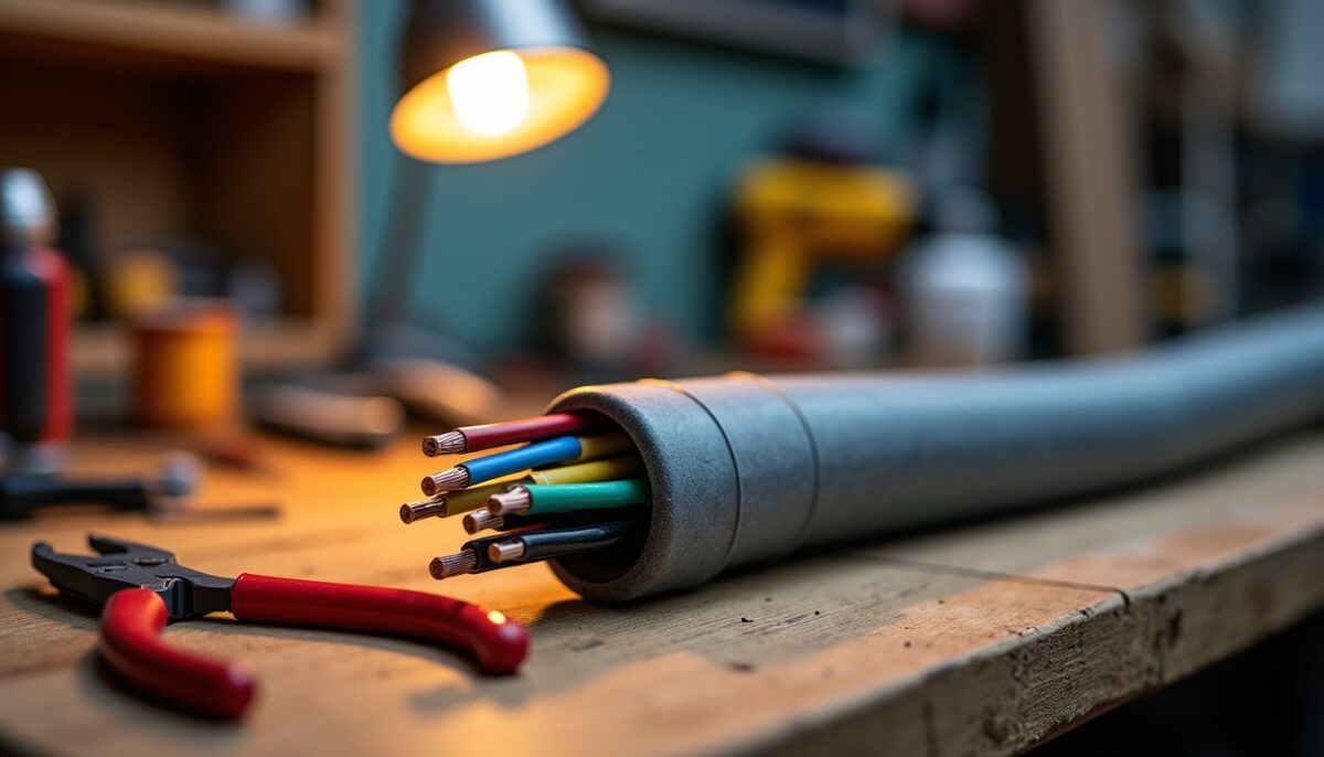 Quelle quantité de câbles peut accueillir une gaine de 40 mm ?