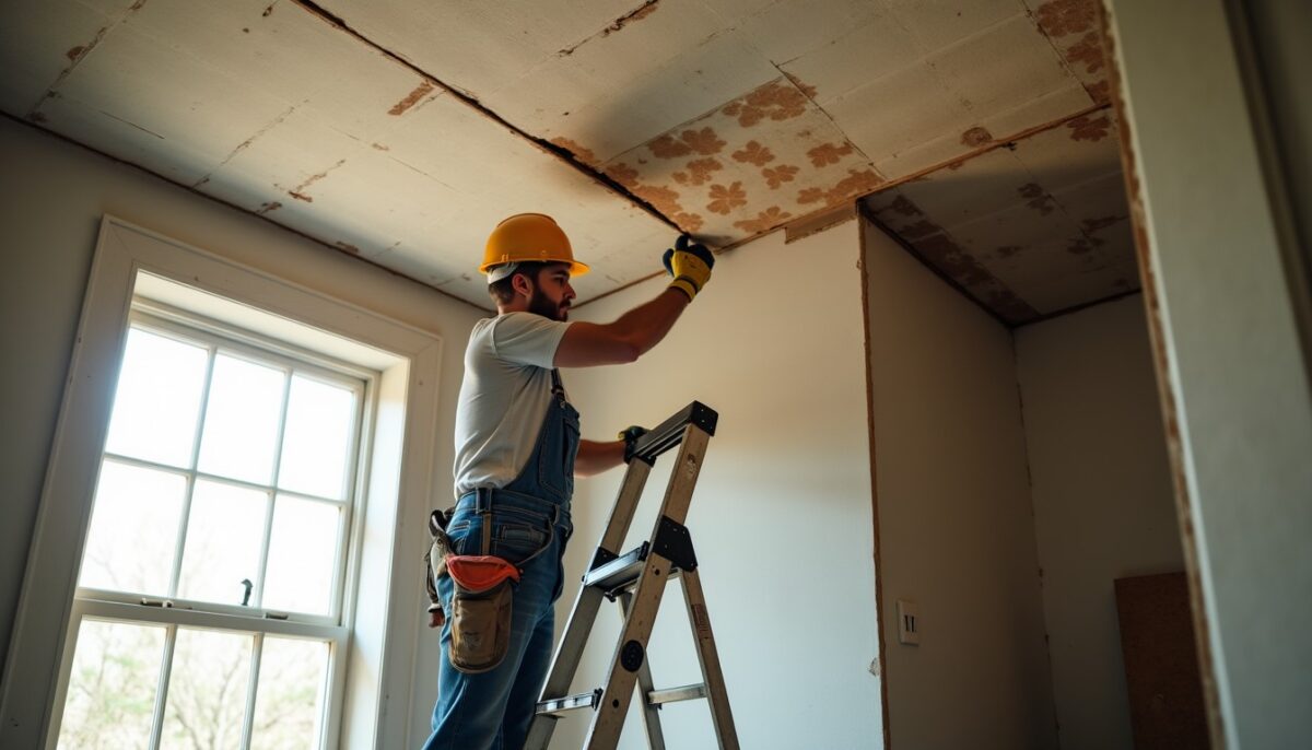 Installer un faux plafond sur un ancien plafond en lattis-plâtre : guide pratique et estimation des coûts