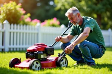 Comprendre pourquoi la roue de votre tondeuse reste bloquée en marche arrière