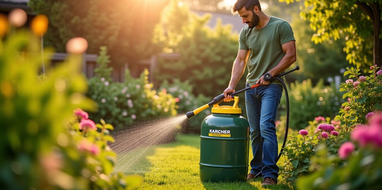 Comment connecter efficacement un Karcher à un récupérateur d’eau pour un nettoyage écologique