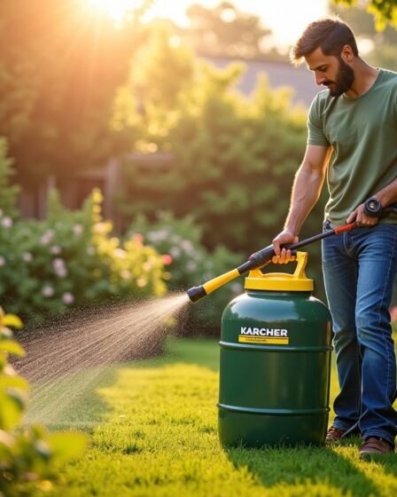 Comment connecter efficacement un Karcher à un récupérateur d’eau pour un nettoyage écologique