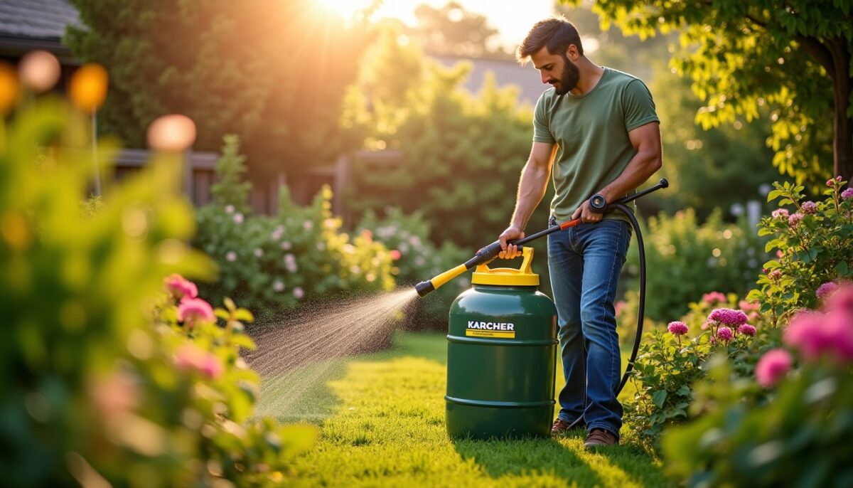 Comment connecter efficacement un Karcher à un récupérateur d’eau pour un nettoyage écologique