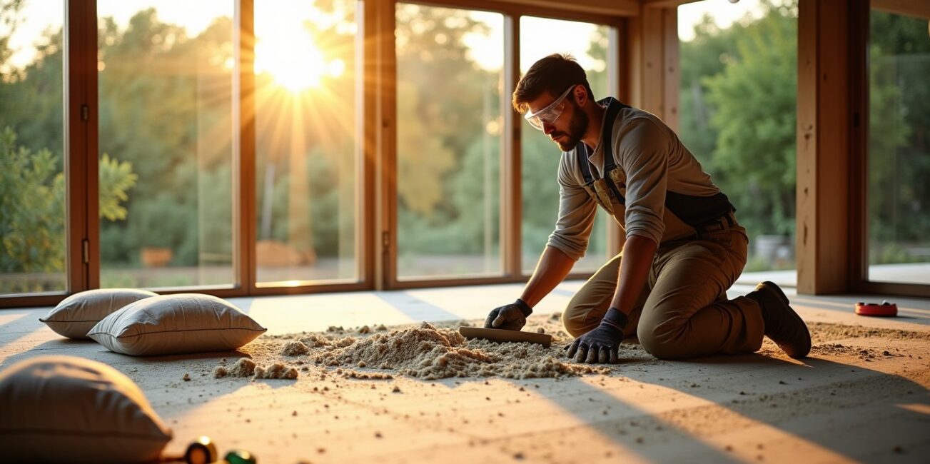 Dalle chaux chanvre : tarif au m² et guide complet pour une installation réussie