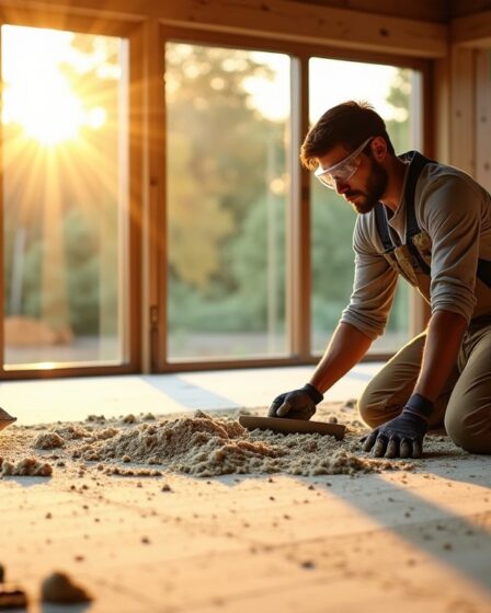 Dalle chaux chanvre : tarif au m² et guide complet pour une installation réussie