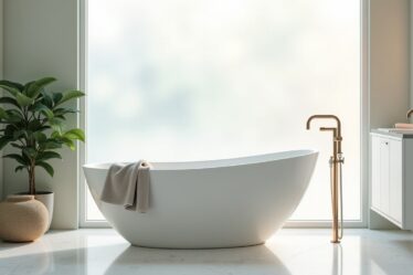 Baignoire îlot dans une petite salle de bains : rêve réalisable ou simple illusion ?