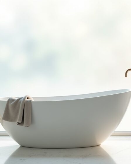 Baignoire îlot dans une petite salle de bains : rêve réalisable ou simple illusion ?