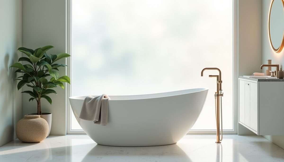 Baignoire îlot dans une petite salle de bains : rêve réalisable ou simple illusion ?