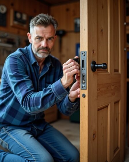 Guide pratique : comment remettre en place un gond de porte arraché facilement