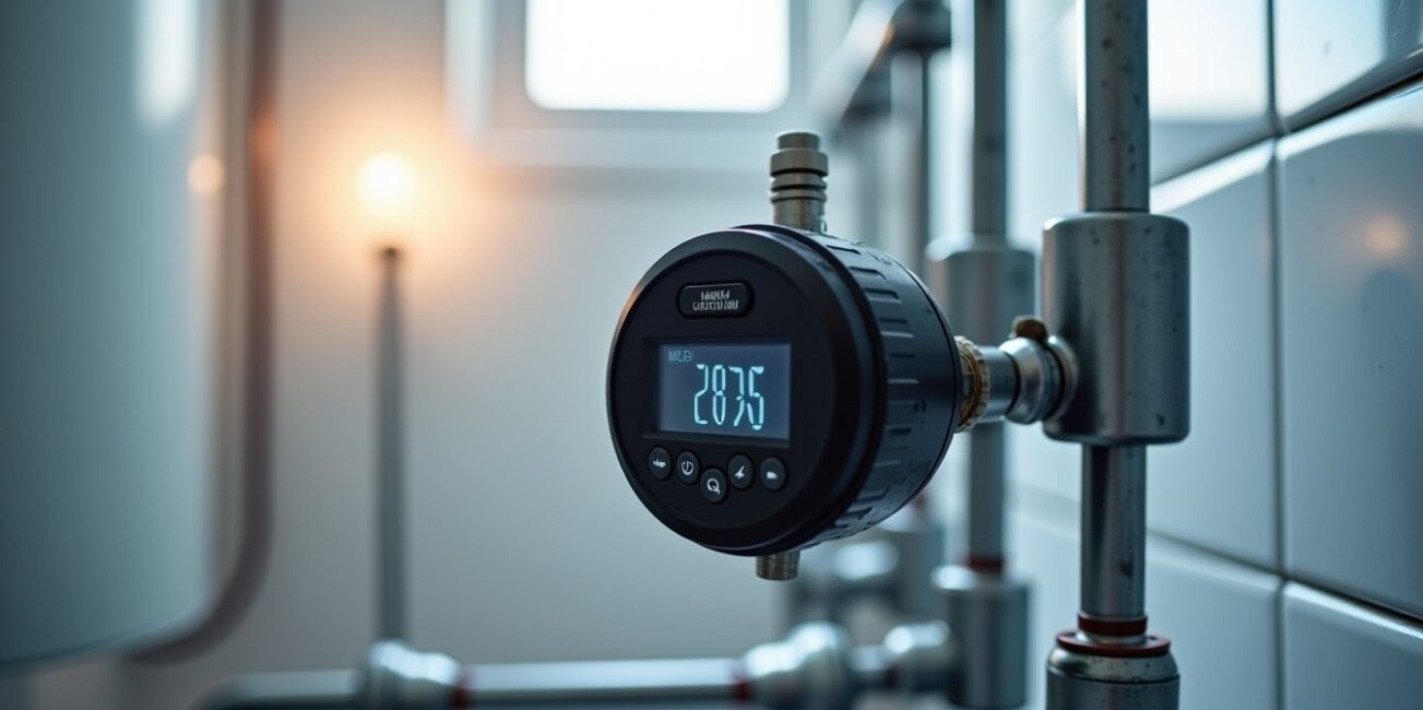 Pourquoi le débitmètre de mon plancher chauffant reste-t-il figé ?