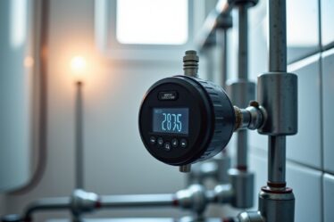 Pourquoi le débitmètre de mon plancher chauffant reste-t-il figé ?