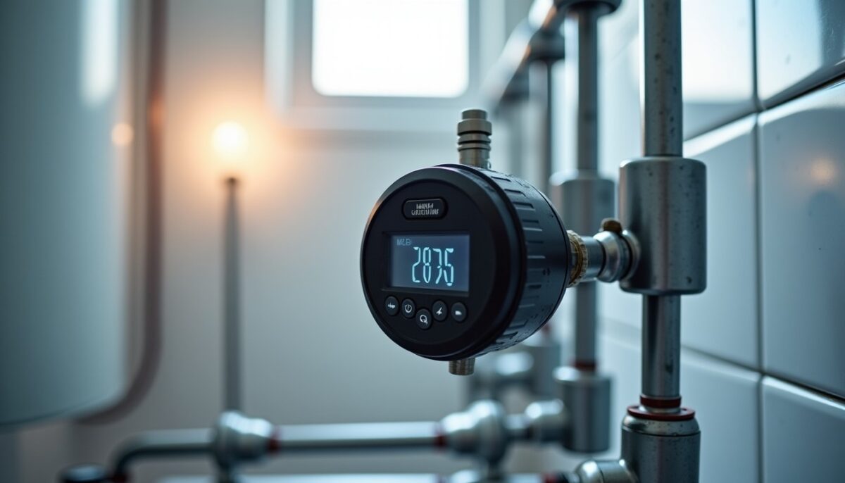 Pourquoi le débitmètre de mon plancher chauffant reste-t-il figé ?