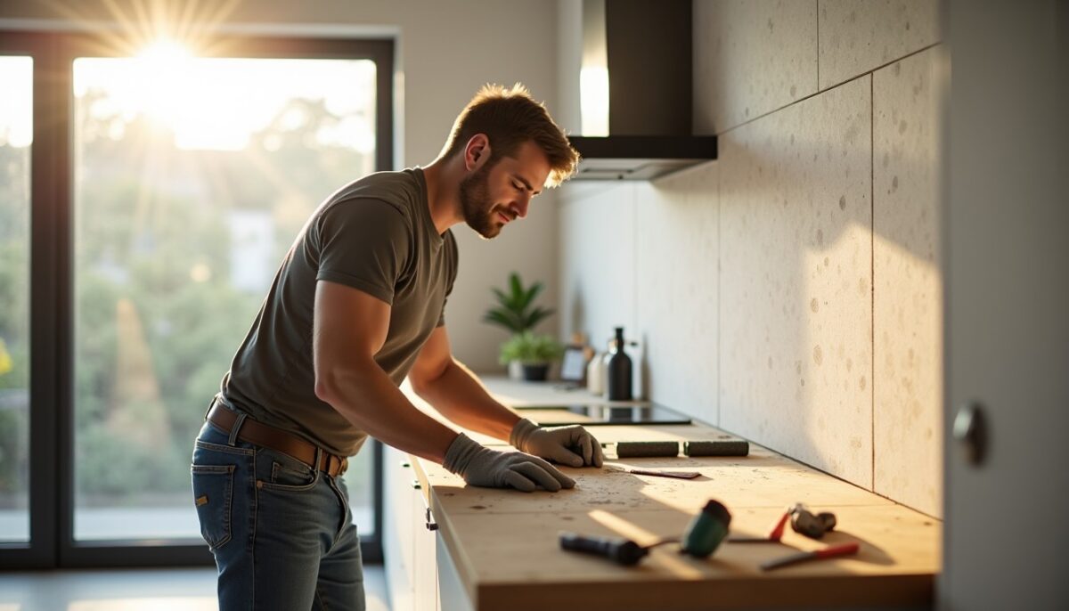 Comment retirer la colle à carrelage sur du placo sans endommager le mur