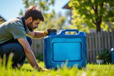 Guide pratique : Comment transformer et nettoyer une cuve à fioul en plastique pour la récupérer d’eau de pluie