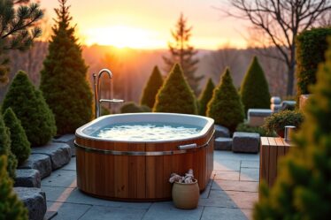 L'élégance scandinave s'invite dans votre jardin avec SKADI BAIN NORDIQUE