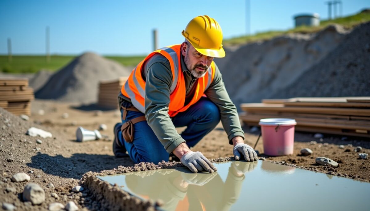 Guide pratique : Comment construire une dalle de répartition pour une fosse septique ?