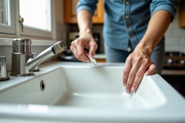 Guide pratique : réparer un évier fissuré ou ébréché avec un kit résine