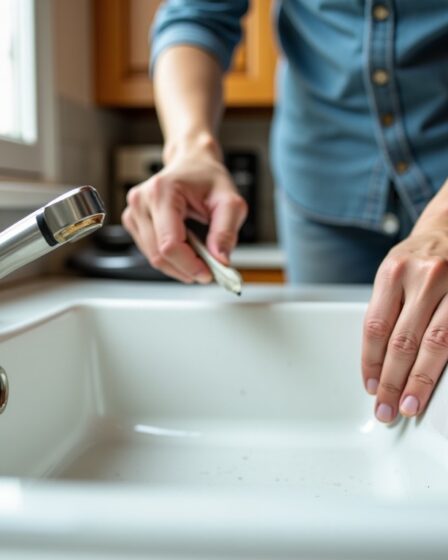 Guide pratique : réparer un évier fissuré ou ébréché avec un kit résine