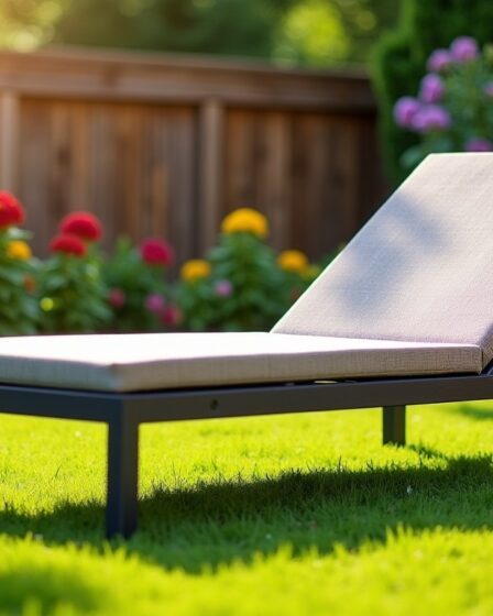 Guide pratique : remplacer la toile de votre bain de soleil par du textilène