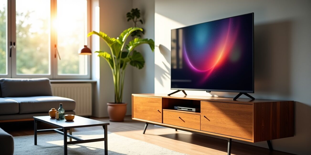 Meuble TV et grand écran : comment choisir la taille idéale selon la diagonale de votre télévision ?