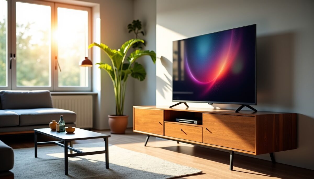 Meuble TV et grand écran : comment choisir la taille idéale selon la diagonale de votre télévision ?