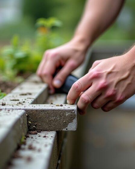 L'importance et la méthode pour installer un joint de dilatation entre votre terrasse et le mur