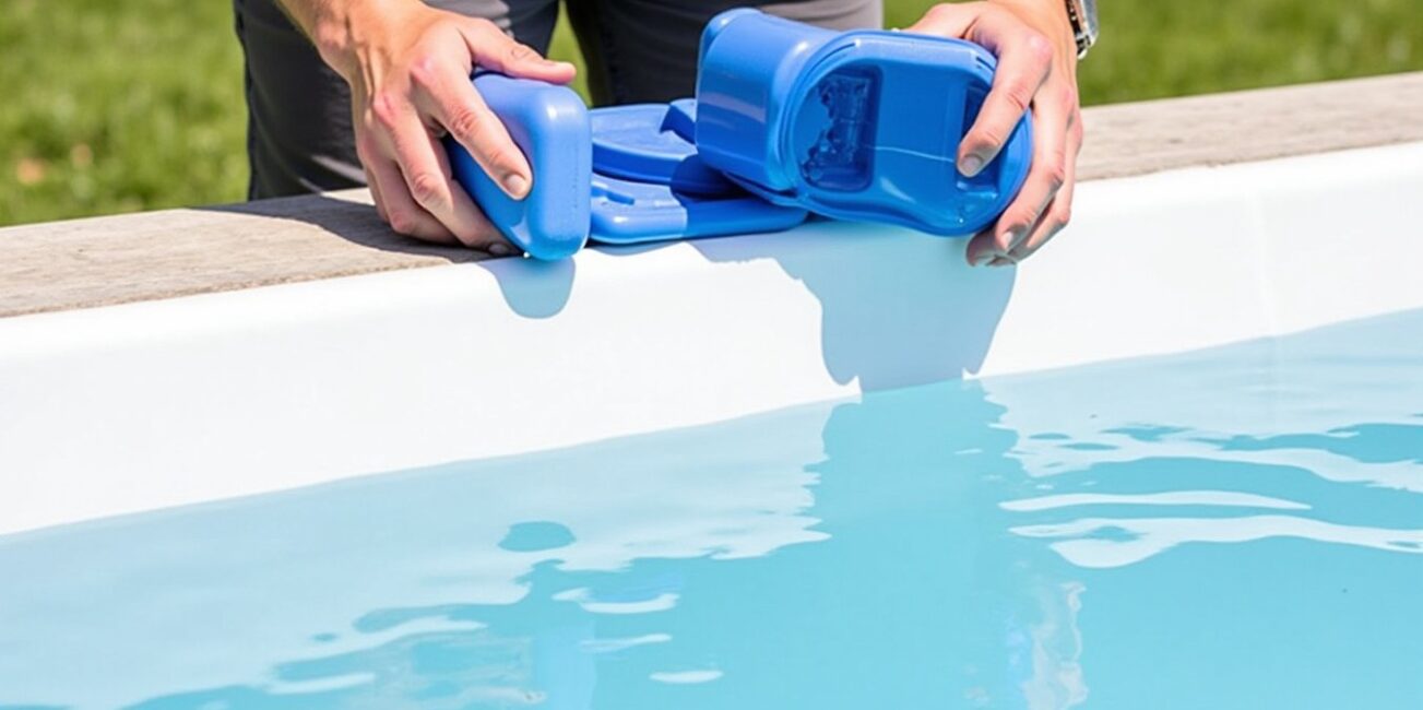 Guide pratique pour remplacer un bloc de filtration F15 sur une piscine Desjoyaux