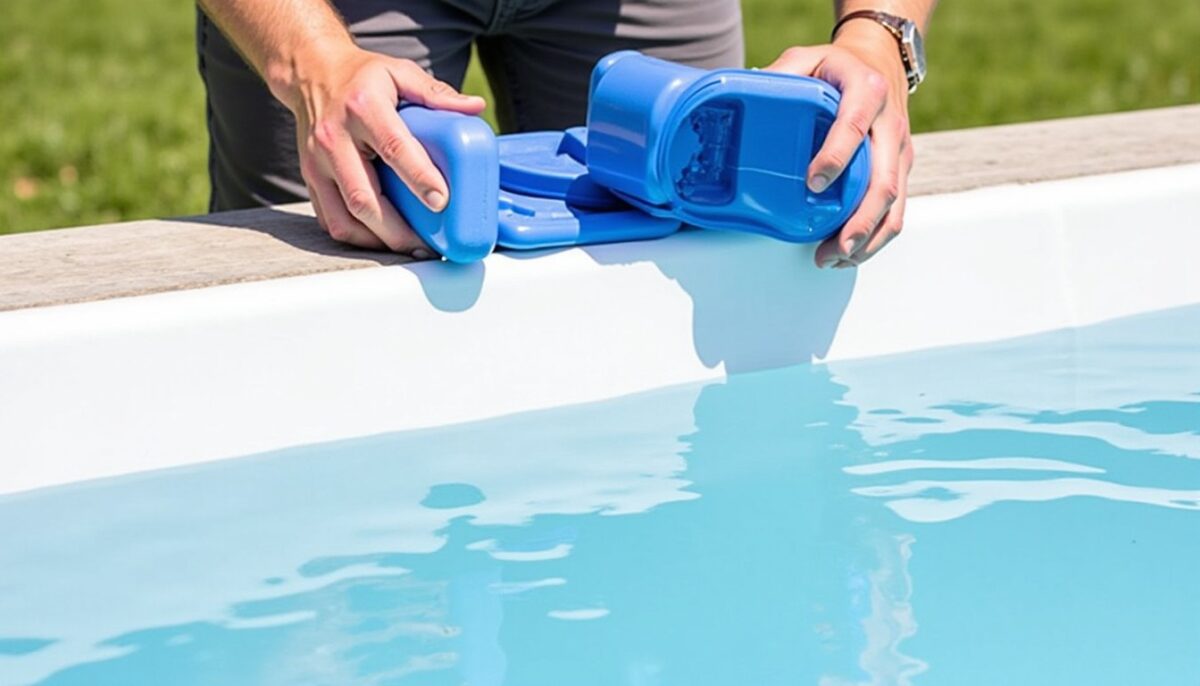 Guide pratique pour remplacer un bloc de filtration F15 sur une piscine Desjoyaux