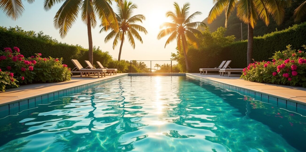 Piscine avec plage immergée : découvrez ses atouts et ses limites