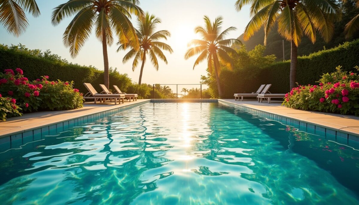 Piscine avec plage immergée : découvrez ses atouts et ses limites