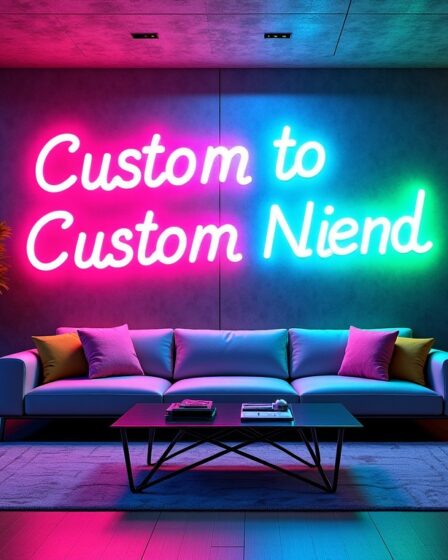 Néon Déco : La marque incontournable pour des néons personnalisés au top de la tendance (Notre avis