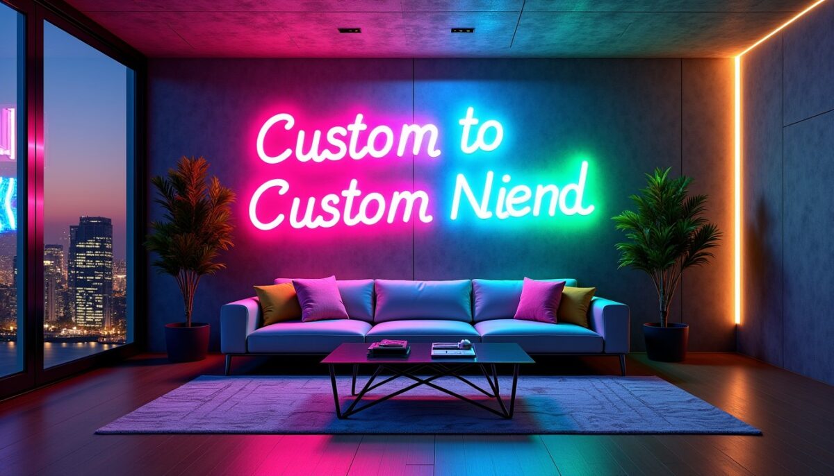 Néon Déco : La marque incontournable pour des néons personnalisés au top de la tendance (Notre avis