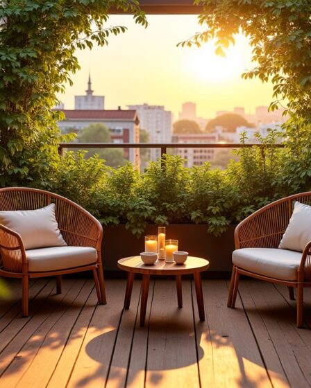 Transformer votre balcon en havre d’intimité : astuces et aménagements pour échapper aux regards indiscrets