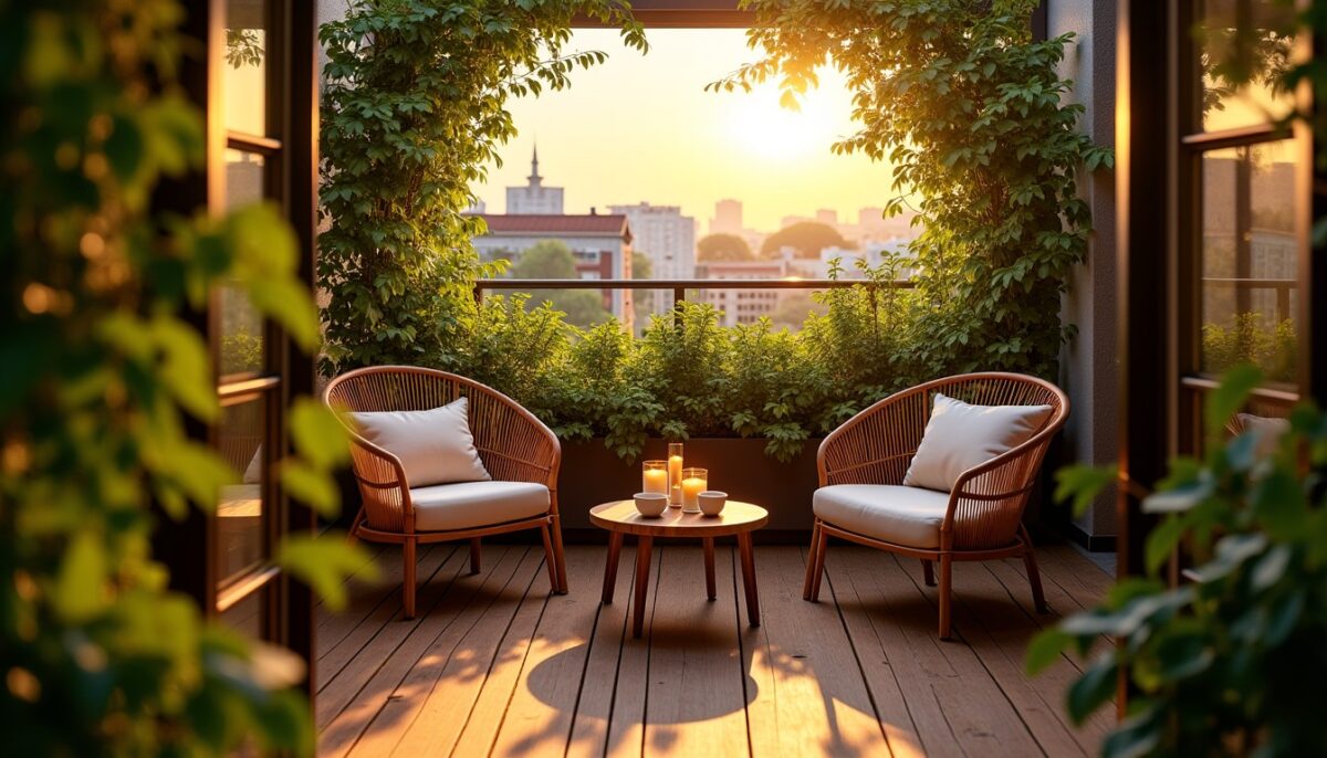 Transformer votre balcon en havre d’intimité : astuces et aménagements pour échapper aux regards indiscrets