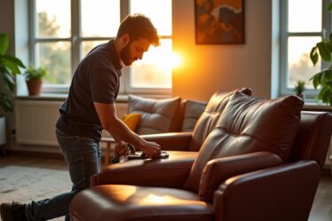 Technique efficace pour enlever le simili cuir abîmé qui s’écaille sur vos meubles