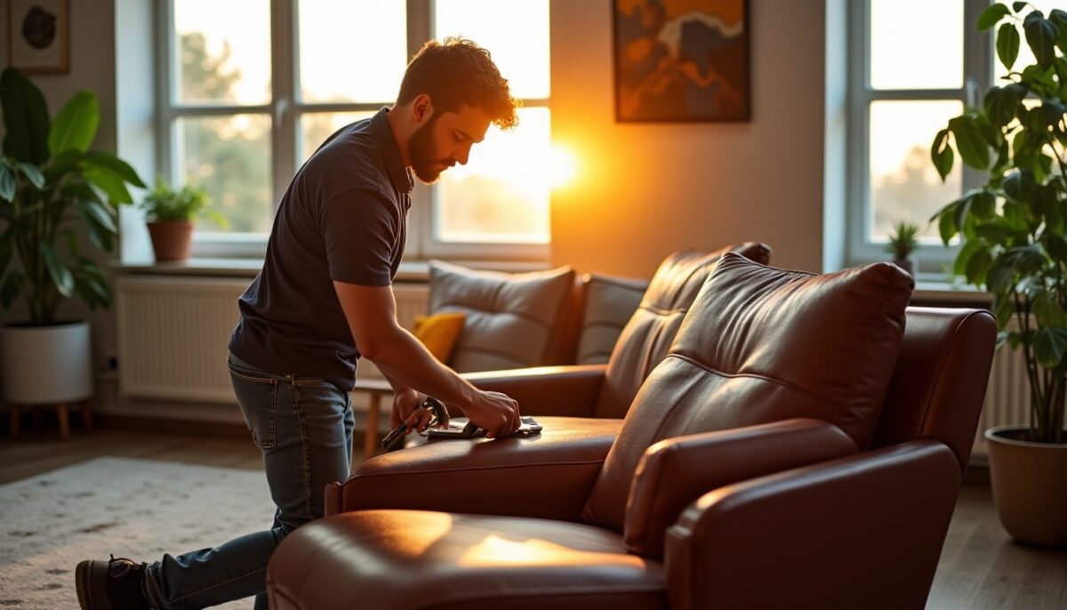 Technique efficace pour enlever le simili cuir abîmé qui s’écaille sur vos meubles