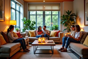 Astuces et idées pour transformer un grand salon en un espace convivial et harmonieux