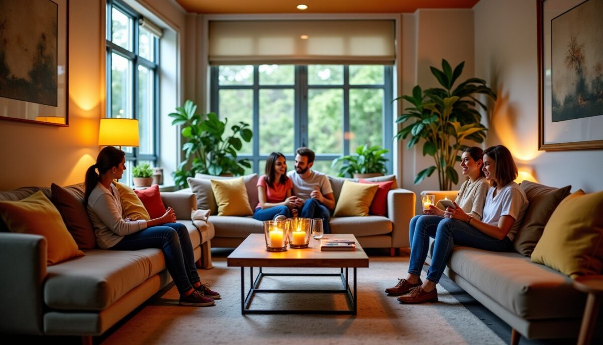 Astuces et idées pour transformer un grand salon en un espace convivial et harmonieux