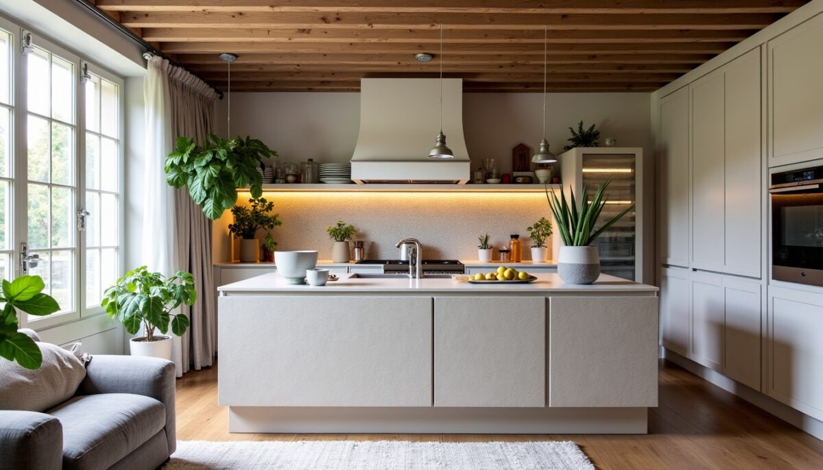 Crédence XXL ou mosaïque : comment choisir l'effet visuel parfait pour votre cuisine ouverte sur le salon ?