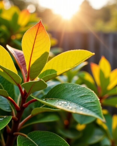 Photinia : comprendre le jaunissement des feuilles et les solutions efficaces