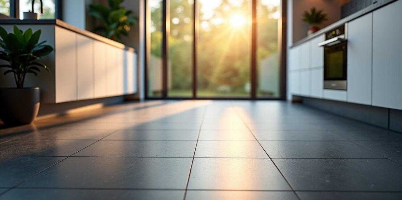 Carrelage anthracite : comprendre l'apparition des traces et les astuces pour les éliminer efficacement