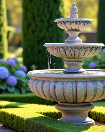 Guide pratique pour sélectionner la fontaine en pierre idéale pour sublimer votre jardin