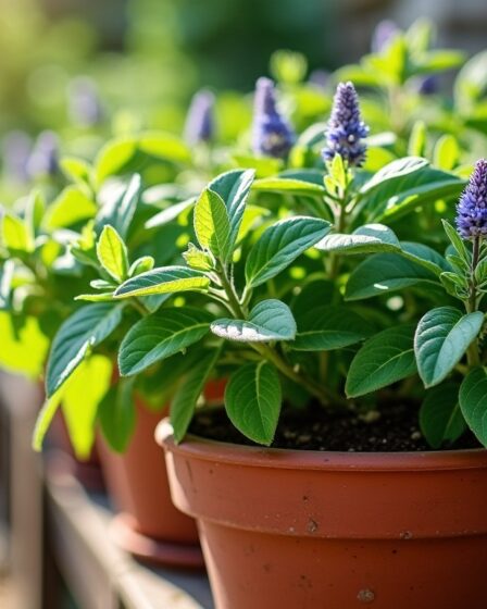 Sauge en pot : astuces incontournables pour une culture florissante