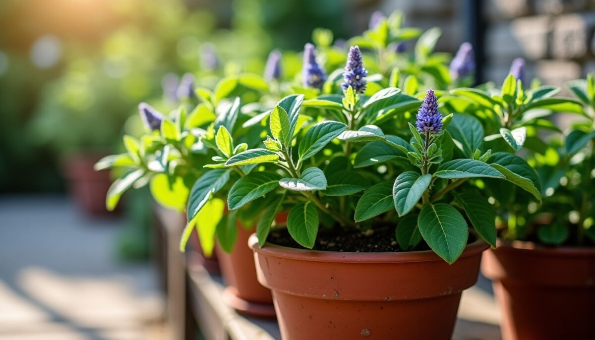 Sauge en pot : astuces incontournables pour une culture florissante