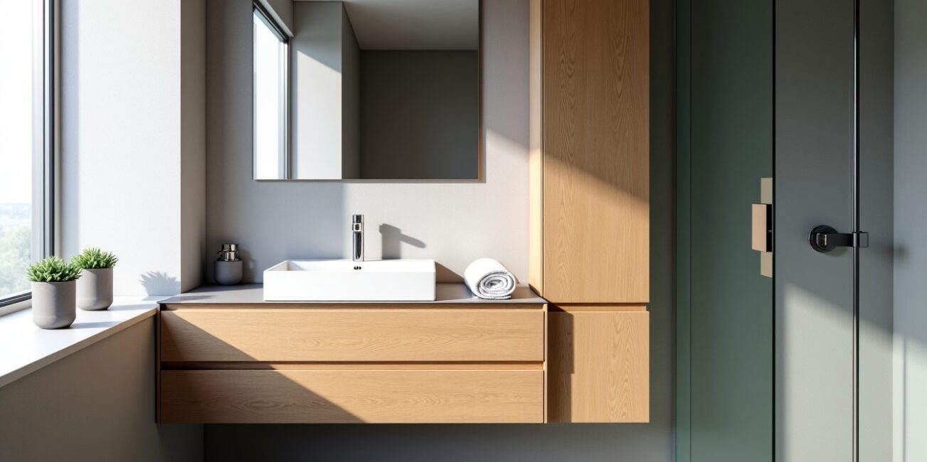 Astuces pour transformer chaque centimètre carré de votre salle de bains en un espace élégant et fonctionnel