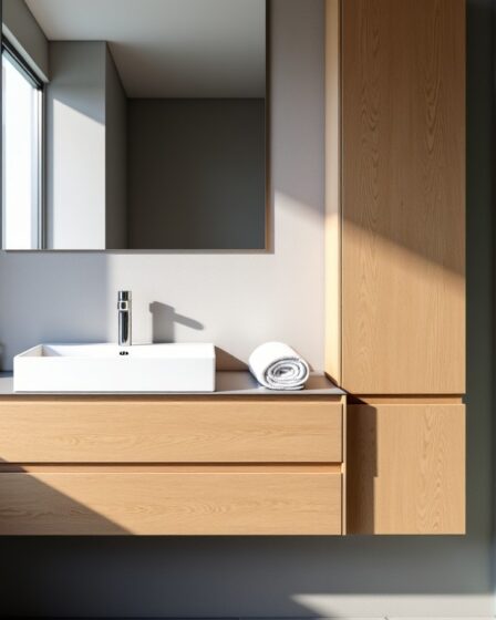 Astuces pour transformer chaque centimètre carré de votre salle de bains en un espace élégant et fonctionnel