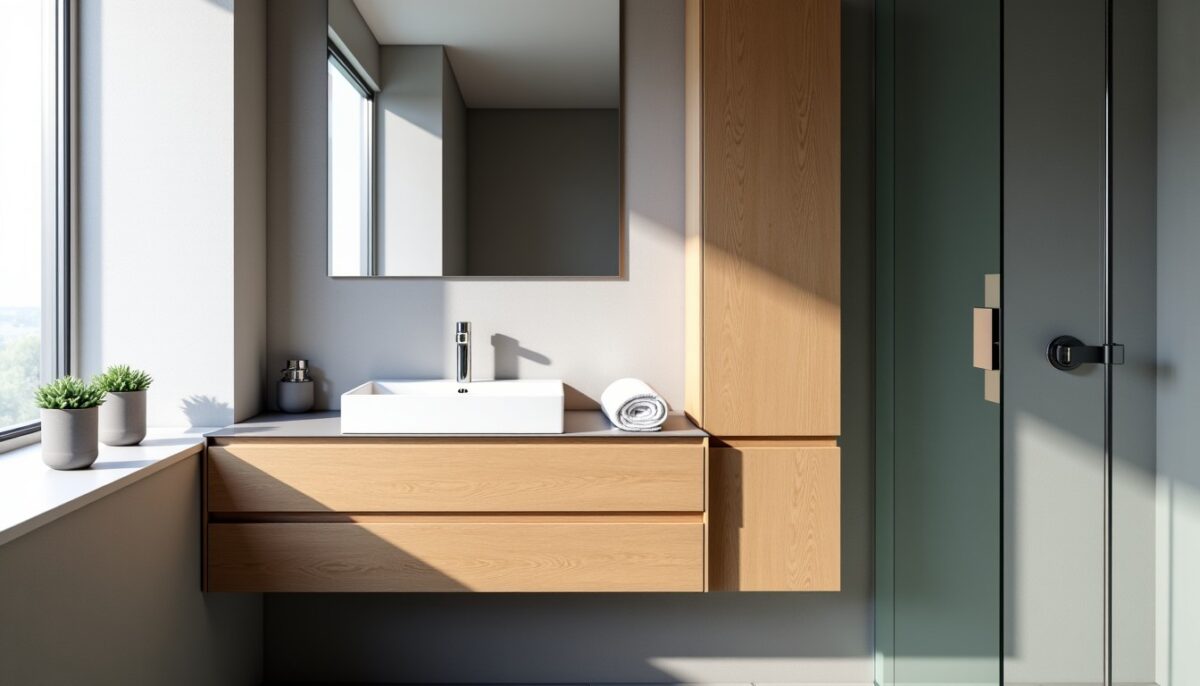Astuces pour transformer chaque centimètre carré de votre salle de bains en un espace élégant et fonctionnel