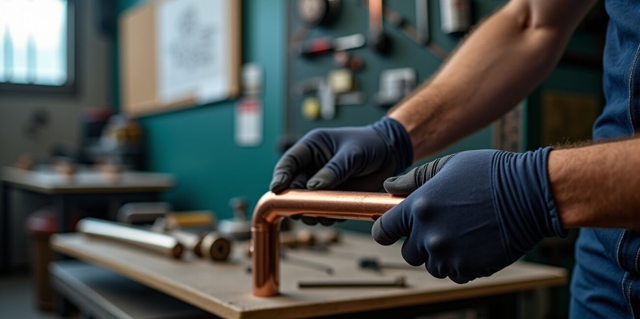 Techniques efficaces pour plier un tube en cuivre sans risques de déformation ni de fissures
